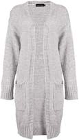 Thumbnail for your product : boohoo Bernie Chenille Longline Cardigan