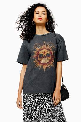 Topshop Metallica Print T-Shirt by And Finally - ShopStyle