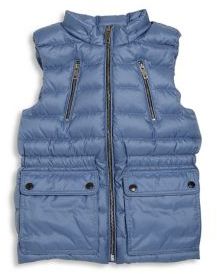 Burberry Little Girl's & Girl's Hooded Quilted Vest