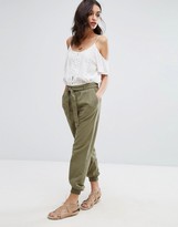 Thumbnail for your product : Vero Moda Tie Waist Soft Jogger