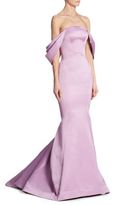 Thumbnail for your product : Zac Posen Strapless Draped Gown