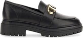 Thumbnail for your product : MICHAEL Michael Kors Logo Plaque Slip-On Loafers