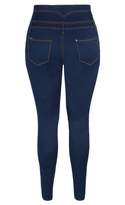 Thumbnail for your product : City Chic Citychic Corset Skinny Short Harley Jean