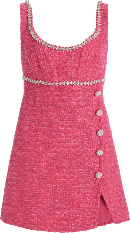 Pink Boucle Dress