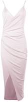 Thumbnail for your product : boohoo Strappy Wrap Detail Midi Dress