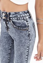 Thumbnail for your product : Forever 21 Acid Wash Skinny Jeans