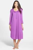 Thumbnail for your product : Eileen West 'African Violet' Waltz Nightgown