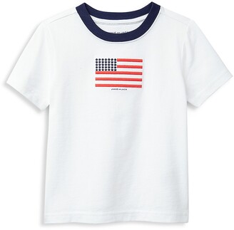 ZhuHanug American Flag Minnesota Baby Boys Girls Short Sleeve Crew Neck Tee Shirt