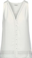 Thumbnail for your product : Joie Tadita Textured-crepe Top