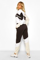 Thumbnail for your product : boohoo Tall 'Cali' Colour Block Joggers