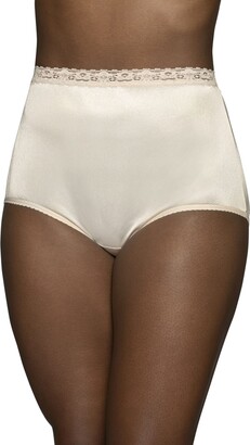 Vanity Fair Women's Perfectly Yours Nylon with Lace Brief Panty