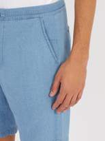 Thumbnail for your product : Oliver Spencer Kildale Mid Rise Cotton Shorts - Mens - Blue