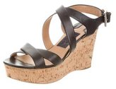 Thumbnail for your product : Ferragamo Multistrap Wedge Sandals