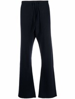 Thumbnail for your product : Extreme Cashmere Wide Leg Cashmere Track Trousers