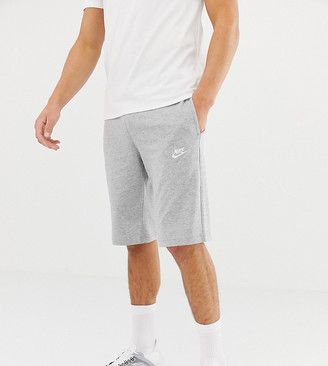 nike club shorts grey