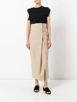 Enfold high-waisted skirt