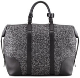 Thumbnail for your product : DSquared 1090 Dsquared2 Men's Herringbone Weekender Bag, Gray