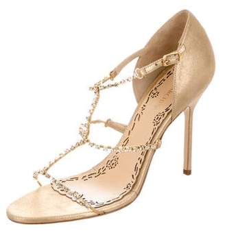 Marchesa Deena Embellished Sandals Gold Deena Embellished Sandals