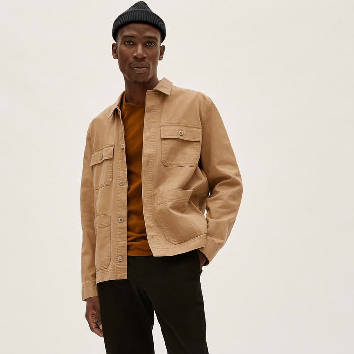everlane shirt jacket