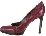 Thumbnail for your product : Gianvito Rossi Crocodile Pumps