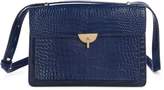 Thumbnail for your product : Dries Van Noten Croc Embossed Leather Crossbody Bag