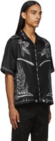 Thumbnail for your product : Givenchy Black Icarus Hawaiin Short Sleeve Shirt