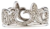 Thumbnail for your product : Sydney Evan 14K Diamond Crown Band Ring