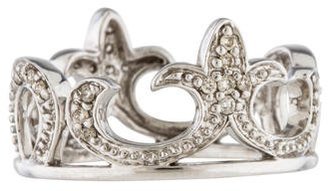 Sydney Evan 14K Diamond Crown Band Ring