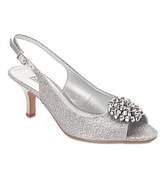 silver evening shoes uk