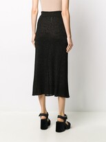 Thumbnail for your product : MSGM Ribbed Midi Skirt