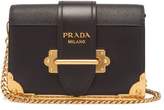 Thumbnail for your product : Prada Cahier Leather Cross Body Bag - Womens - Black