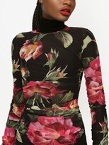 Thumbnail for your product : Dolce & Gabbana Floral-Print Minidress