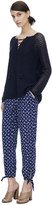 Thumbnail for your product : Rebecca Taylor Cotton Tape Pullover