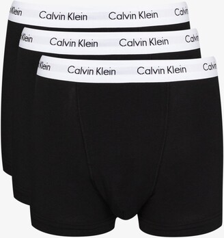 Calvin Klein Underwear Black Cotton Boxer Briefs Set - ShopStyle