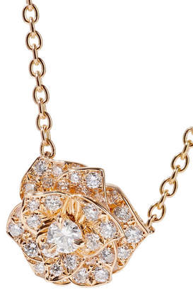 Piaget 18-karat Rose Gold Diamond Necklace