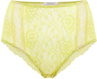 Underprotection Amy High Waist Lace Briefs - ShopStyle Panties