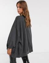 Thumbnail for your product : Religion virtuous oversized sweatshirt in wreath print