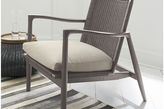 Thumbnail for your product : Crate & Barrel Sebago Chair with Fabric Cushion