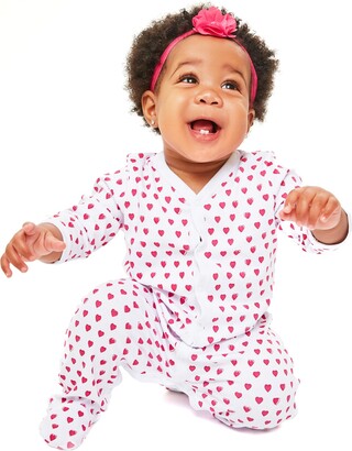 Roller Rabbit Pink Infant Hearts Pajamas