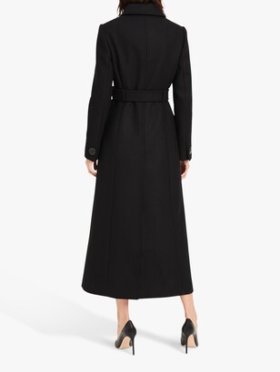 Damsel in a Dress Collette Longline Coat, Black