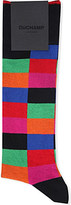 Thumbnail for your product : Duchamp Harlequin print socks - for Men