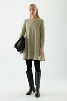 Thumbnail for your product : COS Merino Wool-Cotton Mix A-Line Dress