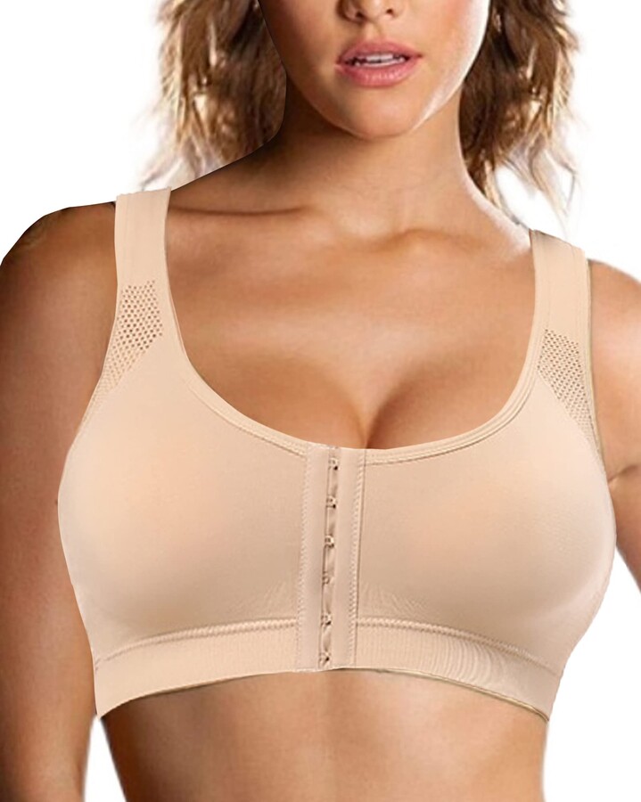 Jengo Post Surgery Bra for Women Surgical Bras Front Closure Sports