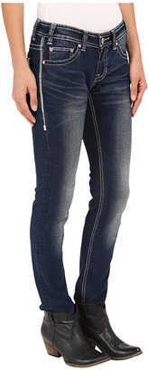 Rock and Roll Cowgirl Low Rise Skinny in Dark Vintage W0S7385