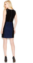 Thumbnail for your product : Kensie Mixed-Media Paneled Dress