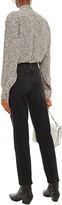 Thumbnail for your product : Frame Heritage Sylvie Distressed High-rise Straight-leg Jeans