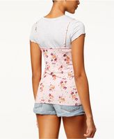 Thumbnail for your product : Ultra Flirt Juniors' Layered-Look T-Shirt