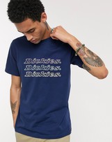 Thumbnail for your product : Dickies Kings Bay t-shirt with logo print in navy