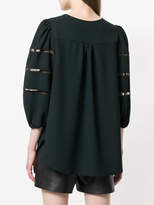 Thumbnail for your product : See by Chloe cutout-detail blouse