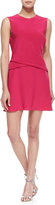 Thumbnail for your product : Thakoon Sleeveless Crisscross Drape Dress, Pink